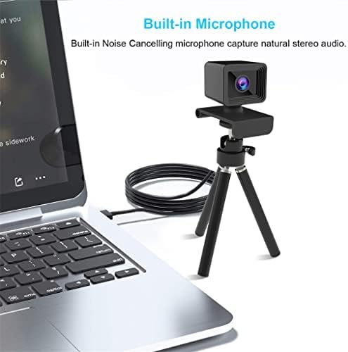 LMMDDP Webcam completo 1080p Câmera de web USB foco automático com mlcrophone incorporado Mlcrophone rotativo