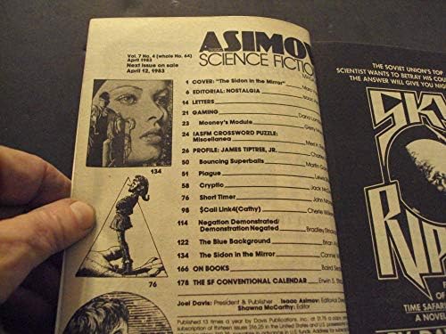 Isaac Asimov Science Fiction Apr 1983 Perfil James Tiptree, Strickland