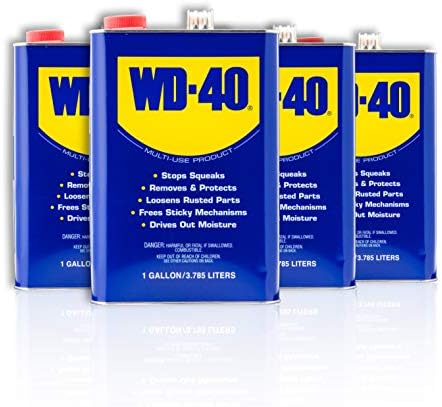 WD-40-490118 Produto multiuso, um galão [4-Pack]