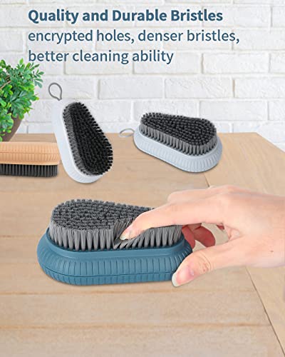 Escova de unha para limpeza nas unhas - Daygos duradouros pincel de lavagem com os dedos, cerdas duráveis, pregos dos