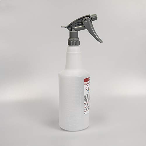 Garrafas de spray de GHS pré -rotuladas - pacote de 5-16 onças - etanol 70%