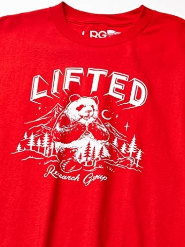 LRG levantou o grupo de pesquisas do logotipo da camiseta de Mountain Panda Mountain