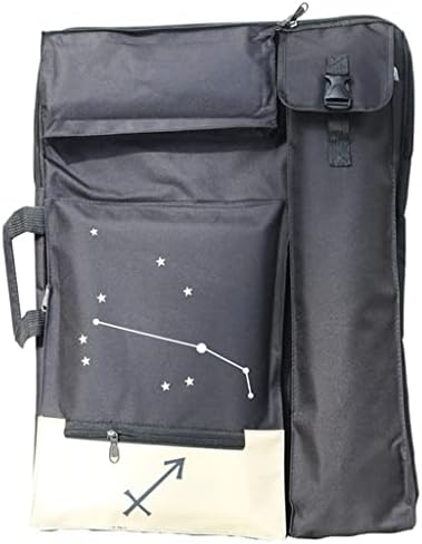 Lukeo 66 * 55cm Desenhos de esboço de sacola de arte de arte/kit de desenho 4K Bolsas de pintura escolares