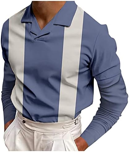 Botão casual da moda masculina lapela de manga curta camisa de camisa top masculino casual