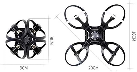 Zhiwei drone com câmera para crianças, mini quadcopter com câmera HD, um botão decolando/aterrissando, configuração de