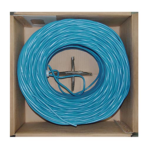 Axgear Cat6 Ethernet Cabo sólido Caixa a granel 23 AWG Network Wire RJ45 UTP LAN 1000ft 300m