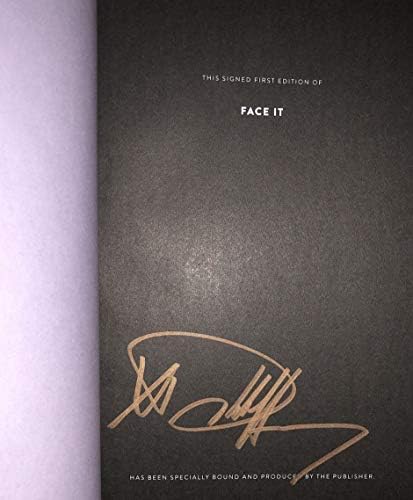 Debbie Harry de Blondie Real Hand assinado Face It: Um livro de memórias novo autografado