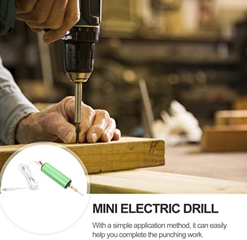 Levemolo Pro Ferramentas 1 Definir ferramenta elétrica DIY Power portátil criativo Jóias Universal Mini Drill Drilld Green USB para