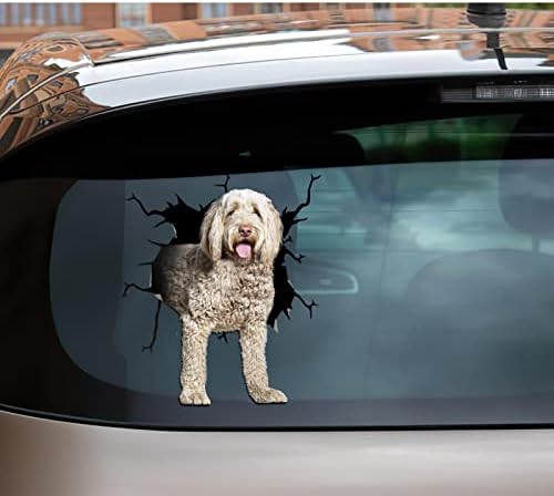 Adesivo português de cão de água português português meme mete clheofroofffice atickers para adesivo de janela animal