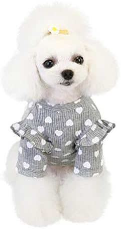 Honprad Small Dog Sweater Girl Pijamas para cães pequenos menino menino