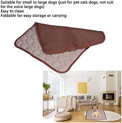 Fdit Pet Refrigeing Tapete, cobertor auto -resfriado para resfriamento e resfriamento confortável e respirável para
