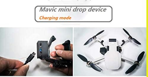 Mavic Mini2/Mini Drone Clipe Diretor de entrega da carga de transporte Drone Drone Drone Libere a isca de pesca com o dispositivo