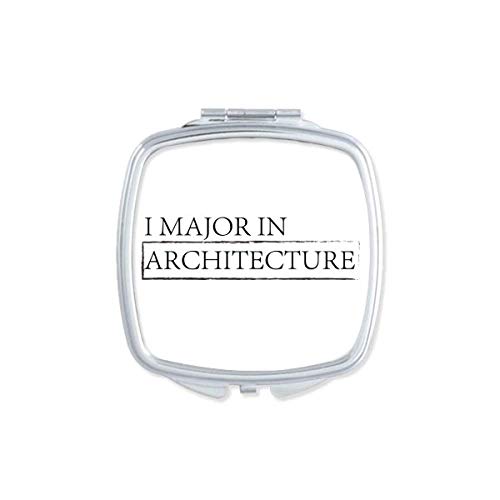 Quote I Grading in Architecture Mirror Portable Compact Pocket Makeup Double lides Glass