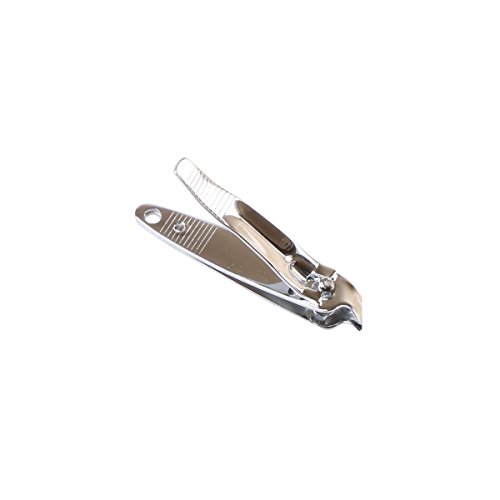 Cabax premium afiado aço inoxidável de aço da unha dos unhas dos unhas cortadores de prata Tom de prata