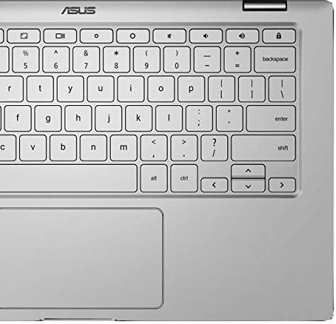 ASUS Chromebook Flip C434TA-DSM4T 2-em 1 Laptop 14 Crega de toque HD Full HD 4-Way NanoEdge, Processador Intel Core M3-8100Y,