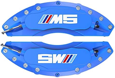 Capas de pinça personalizadas de chumbo 4x para carros BMW 520i 523i 525i 530i x5 x6 Kit de decoração de estilista de freio de disco