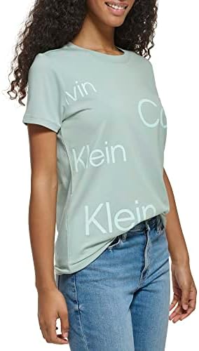Calvin Klein Casual Casual Span Span Jersey Manga curta CK Camiseta