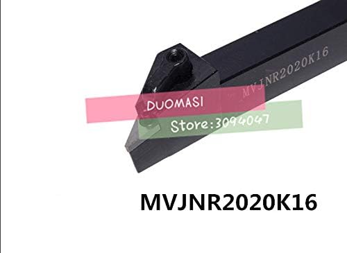 Fincos MVJNR2020K16, Ferramentas de corte de torno de metal, ferramenta de torneamento CNC, ferramentas de máquinas de torno, tipo de ferramenta de torneamento externo mvjnr/L 20 * 20 * 125mm -: mvjnl2020k16)