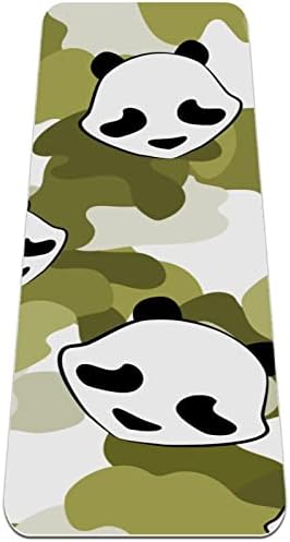 6mm de tapete de ioga extra grosso, panda urso impressão imprimir e ecologicamente correto TPE TATS MATS PILATES com ioga, treino,
