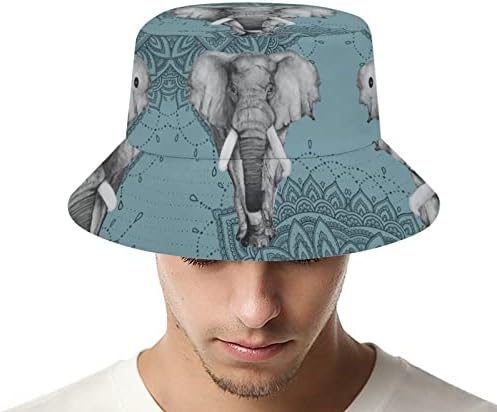 Animal Pattern Bucket Hat Hat Sun Hat para Mulheres Menino Viagem de Verão Praia Capacitável Capro casual unissex