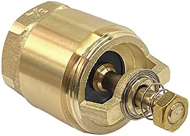 Válvula de bronze válvula pesada de backflow preventor válvula de retenção 1 '' ° NPT Frequência de conexão Válvula de pé, para bombas de jato de poço, mantém a bomba Prime e filtros de filtros de detritos