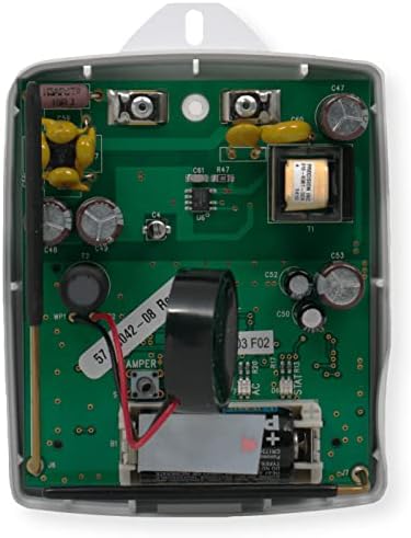 ALULA RE616 Sirene sem fio, Connect+ Criptografada, sincronizada com o painel, 85 dBA Mínimo em 1m, os LEDs seguem o status de armamento e as condições de problemas do painel