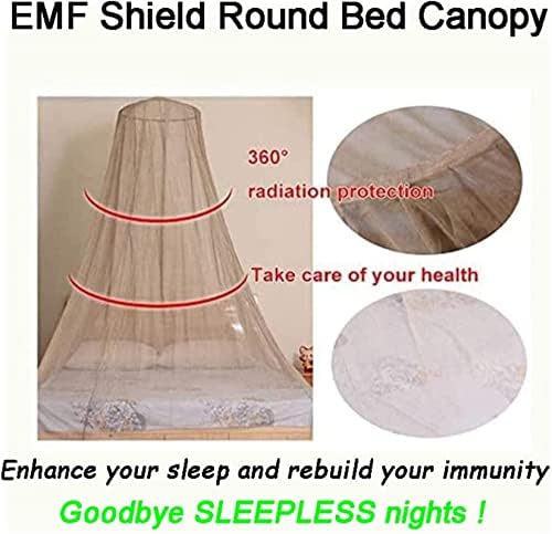 CXSMKP Proteção EMF Anti -radiação CAPONEL DE BELHO DO DOMO, Bloco Radiação/EMF/WiFi/5G e Other RF)