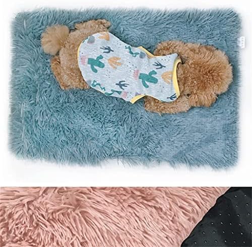 LepSjgc Cushion Cushion Blanket Soft Cushion Puppy Sofá Mat Pad para cães pequenos cães longos Cama de cachorro de pelúcia