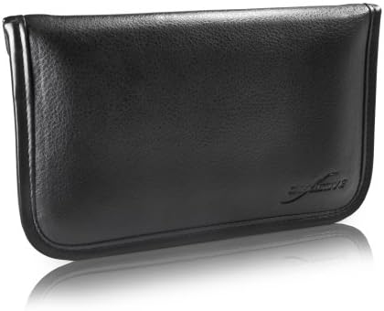 Caixa de ondas de caixa para asus zenfone 2 laser - bolsa de mensageiro de couro de elite, design de envelope de capa de couro sintético