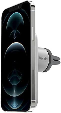 Belkin Magsafe Vent de ventilação do Mount Pro Phone Titular para iPhone 13, 12, Pro, Pro Max, Mini & OtterBox Symmetry Series+ Claro Antimicrobiano com Magsafe para iPhone 12/13 Pro Max - Limpo
