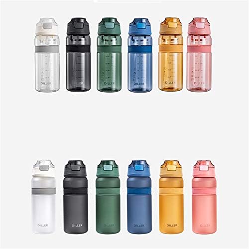 Chaleira de mamadeira de água bebendo garrafas de água plásticas xícara de palha viagens de ciclismo de camping garrafas
