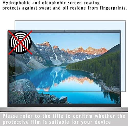VAXSON ANTI -AZUL Blue Temperado Vidro Protetor de tela, compatível com Gigabyte P55W V7 Series 15.6 Área visível, protetores