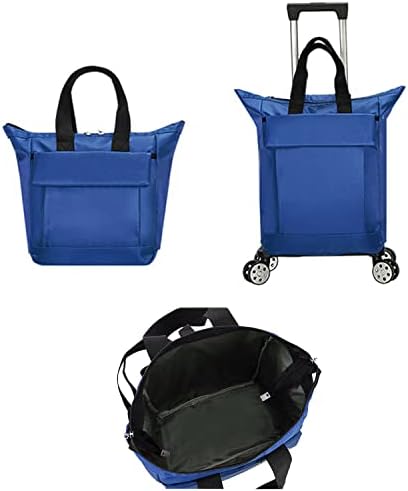 Elda Rolling Mackpack for Men Mulher Roller Bags Set para a bagagem de transporte de rodas escolares