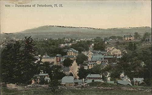 Panorama Peterborough, New Hampshire NH Original Antique Postcard