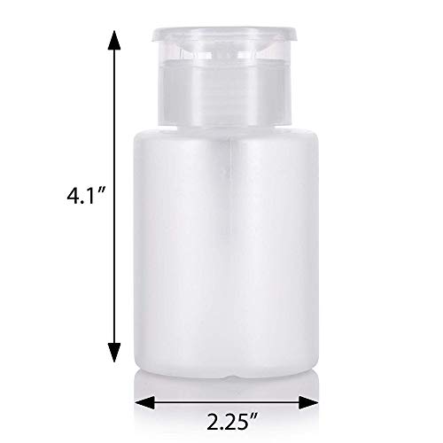 Grey990 60ml de esmalte vazio Conjunto de garrafas - Dispensador de garrafa Ferramenta de manicure de garrafa vazia