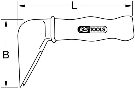 KS Tools 117.4261 Mança de montagem, tamanho único, claro