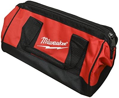 Milwaukee Bag 13x6x8 polegadas Saco de ferramentas para lona pesada