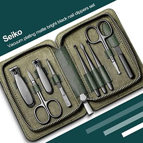 Kit de manicure sawqf aço inoxidável cortador de tesoura de tesoura da unha grossa unhas grossas Conjunto de cuidados