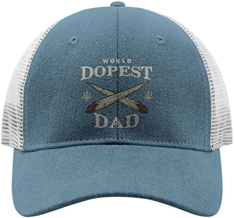 Chapéus para homens Trucker Trucker Hat Women Fumet Caps do mundo mais dope