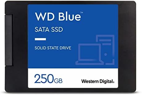 Western Digital 4TB WD Blue 3d NAND PC interno SSD - SATA III 6 GB/S, 2,5 /7mm, até 560 MB/S - WDS400T2B0A