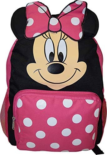Minnie Mouse Big Face 14 Backpack da bolsa escolar