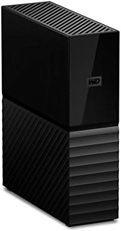 Western Digital My Book 8TB disco rígido externo, WDBBBB0080HBK-NESN, BLACK