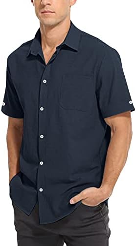 Camisa de camisa gdjgta para mansólido DailyCasual camiseta regular camisetas machos