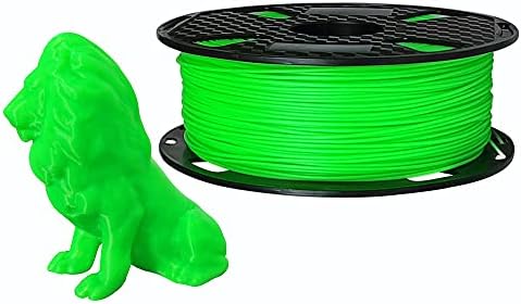 PLA MAX PLA + Fluo verde PLA Filamento 1,75 mm Filamento de impressora 3D 1kg 2,2 libras Material de impressão 3D mais forte