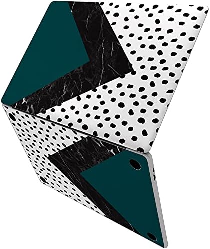 Lex Altern Vinyl Skin Compatível com MacBook Air de 13 polegadas Mac Pro 16 Retina 15 12 2020 2019 2018 Geometry Marble Abstract