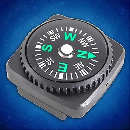 Gsportfis 5pcs Mini relógio Strap Button Compass para Bracelelet Survival Mini Pocket Compass ao ar livre Acessórios para camping