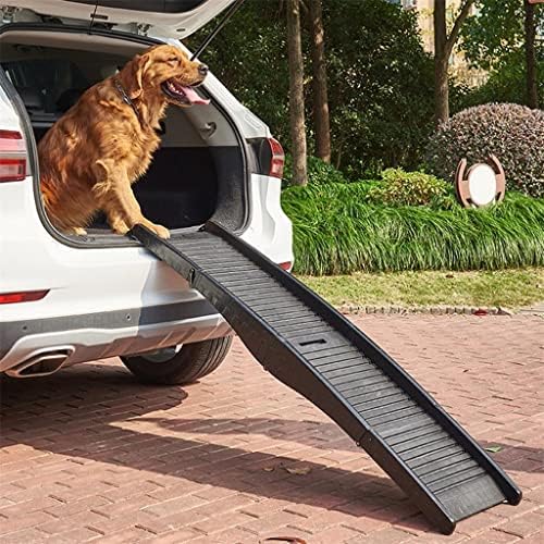 Lepsjgc cão degrau escadas de estimação rampa de pet rampa escada dobrável para caminhões de camas altas carros star mais de 5 kg