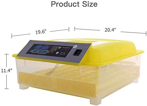 ALREMO 103234536 48 Incubadora de ovos automáticos Incubadora Digital Incubadora Controle de temperatura para patos de capoeira de frango patos Aves de ganso