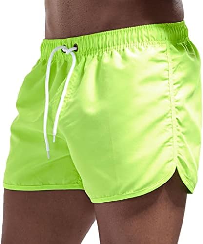 NYYBW MEN's Gym Workout Shorts Cintura elástica - Summer Beach Athletic Bottoms Treando bodybuilding shorts de corredor