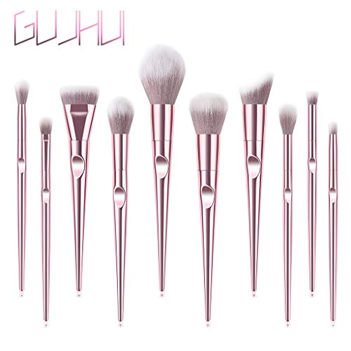 Brush Conjunto de cosméticos Faça a ferramenta de maquiagem de beleza escova de sombra de olho de fundação Brush
